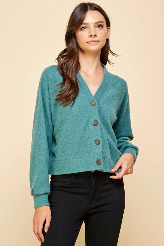 V Neck Cardigan